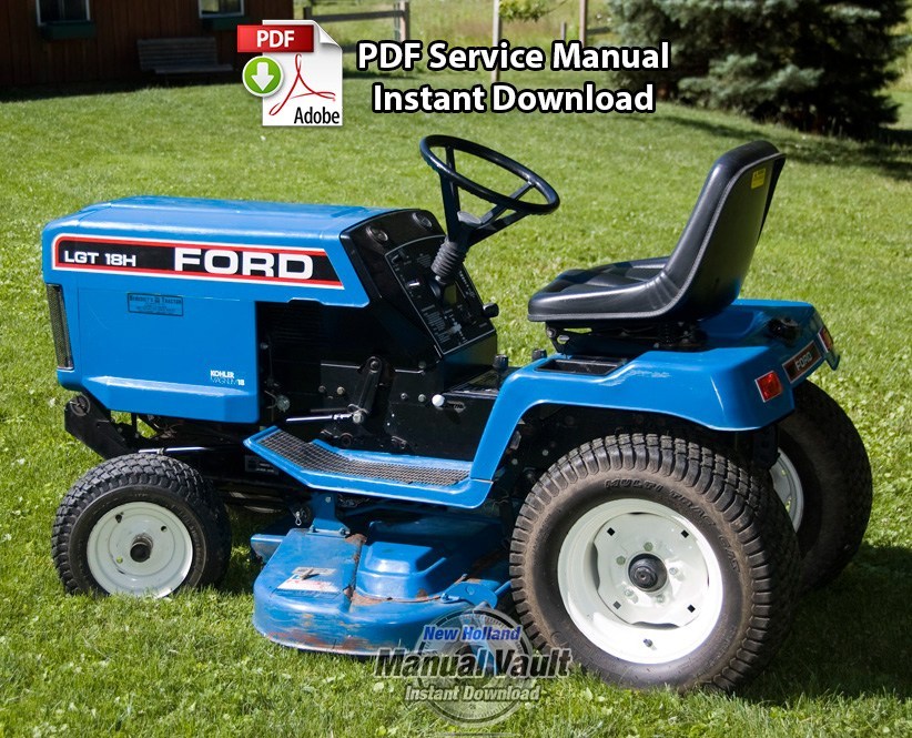 Ford Lgt 100 Lawn Garden Tractor Manual Download